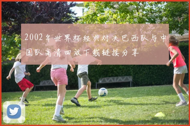 2002年世界杯经典对决巴西队与中国队高清回放下载链接分享